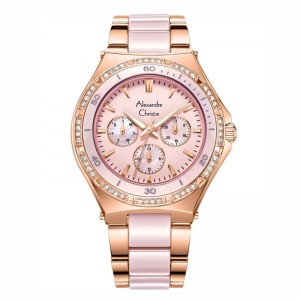 Alexandre Christie AC 2294 Rosegold Pink Ceramic BFBRGMN